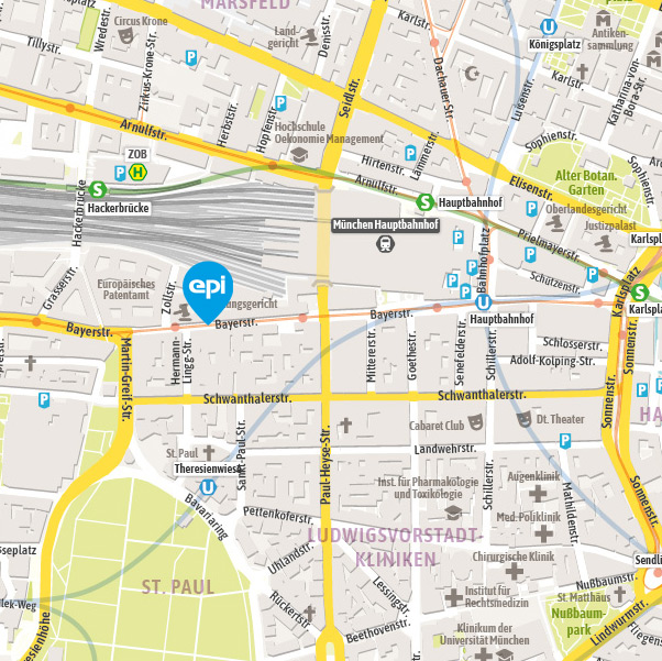 Citymap Munich